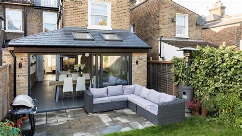 The Exterior Of A Wraparound Single Storey Extension In East Dulwich