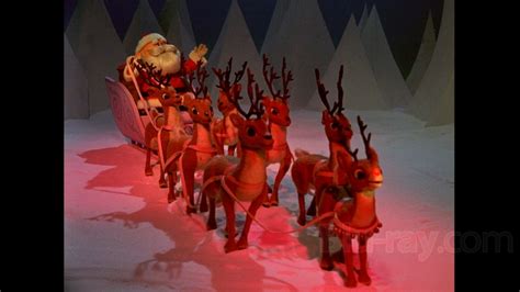 Rudolph The Red Nosed Reindeer Santa Sleigh