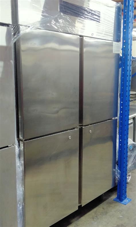 Pinnacle Stainless Steel 4 Door Upright Refrigerator Freezer Csuf10a4