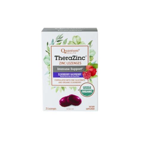 Quantum Health Thereazinc Zinc Lozenges Elderberry Raspberry 25 Ct Pick Up In Store Today At Cvs