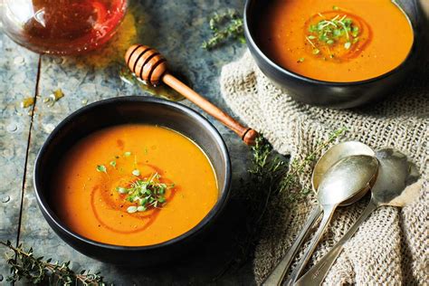 How To Make Roasted Carrot And Honey Soup Recipe Honey Roasted