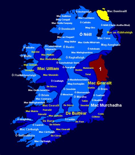 Clans Of Ireland Irish Gaelic Irish History Irish Genealogy