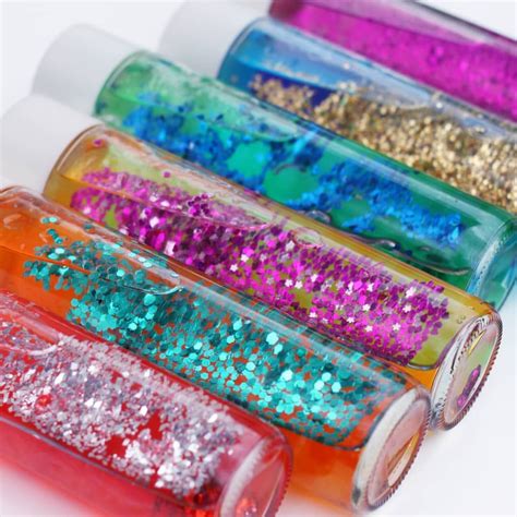 A Pretty Picture Of Our Glitter Sensory Bottles To Let You Know That