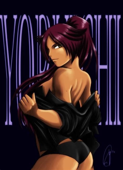~sexy♥yoruichi Sexy Anime Girls Fan Art 35903038 Fanpop