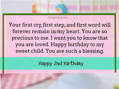 20 Best Happy 2nd Birthday Wishes And Quotes Events Greetings