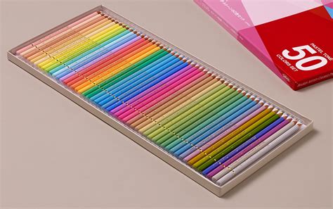 Pastel Tone Artist Grade Japanese Pencils Set Of 50 Choosing Keeping