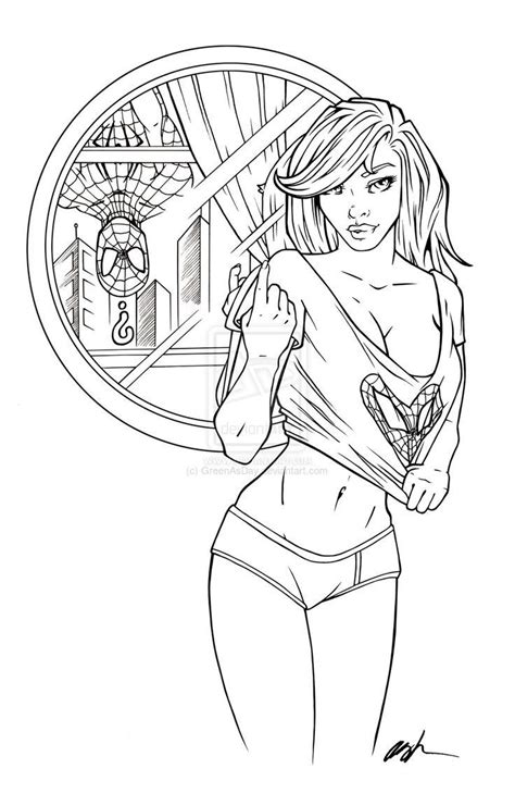 Sexy Pages Printable Coloring Pages