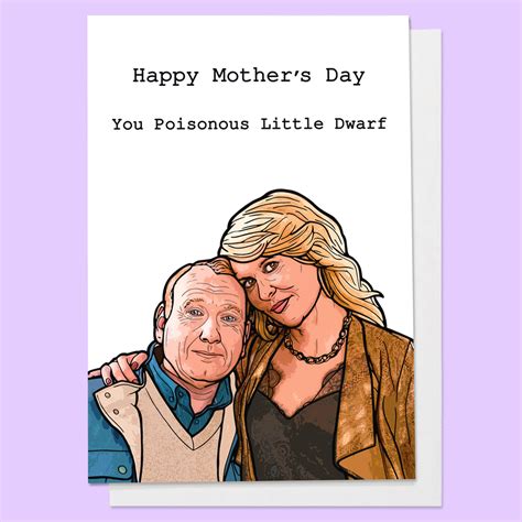 Dawn And Pete Gavin And Stacey Funny Card Mothers Day Etsy