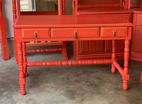 Rare Vintage 1960s Stanley Olé Red Bedroom Furniture | Etsy