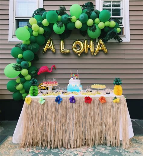 Alohaparty In 2020 Hawaii Birthday Party Luau Birthday Party