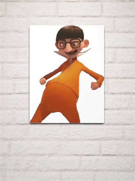 Vector Oh Yeah Despicable Me Metal Print For Sale By Sovietseal Redbubble