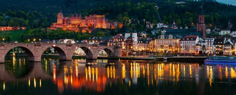 Heidelberg At Night Stock Photo Image Of Beautiful Landmark 16637666