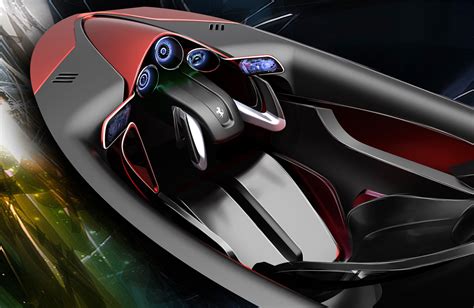 Ferrari Xezri Concept Interior Car Body Design