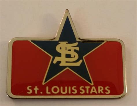 Saint Louis Stars Logo Lapel Pin Jewelry
