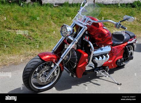 Boss Hoss Motorcycle Stock Photo Alamy