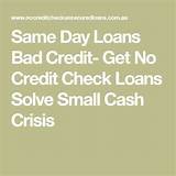 No Check Loans Bad Credit Images