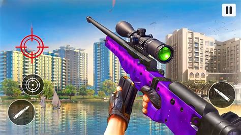 Sniper Shot 3d Offline Gun Shooting Game Android Gameplay 7 Youtube
