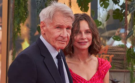 Harrison Ford And Calista Flockhart Share Passionate Pda Moment In La