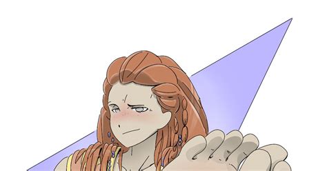 Feet Aloy Showing Her Soles Pawfeatherのイラスト Pixiv
