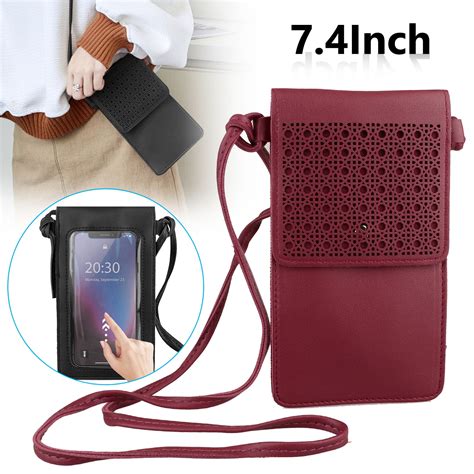 Eeekit Cell Phone Purse And Wallet Small Crossbody Bag Leather Lightweight Roomy Pockets Bags
