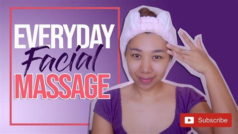 Everyday Face Massage Forehead Do It While Watching Faith Diaries Youtube