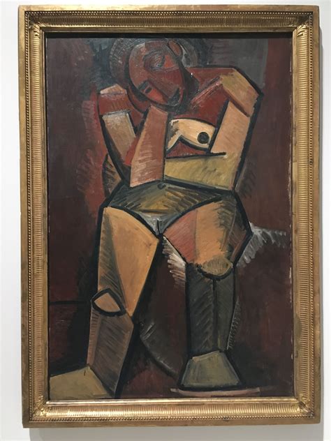 Seated Woman 1908 By Pablo Picasso Oil Painting Reproduction Images