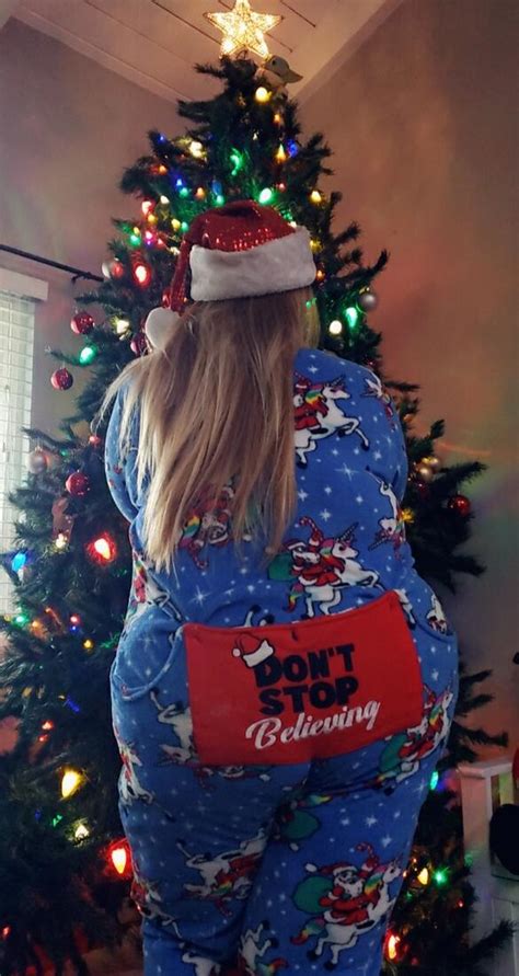 big booty christmas belly stuffing