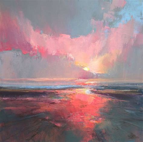 Magdalena Morey Sunsets In Spain Gallery Barrow Abstracte