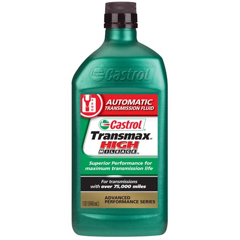 Castrol Transmax High Mileage Automatic Transmission Fluid 1 Quart