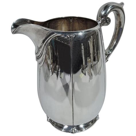 American Sterling Silver Modern Classical Water Pitcher For Sale At 1stdibs