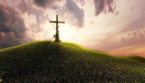 1920x1080px 1080p Free Download Cross On The Hill Christ Jesus