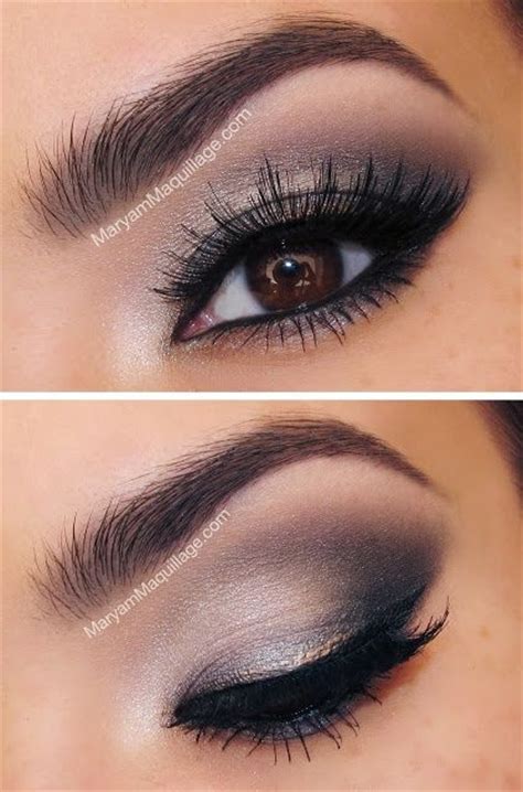 12 Alluring Grey Smokey Eye Makeup Looks Pretty Designs