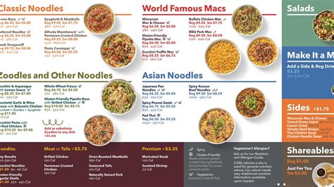 Noodles And Company Nutrition Info Besto Blog