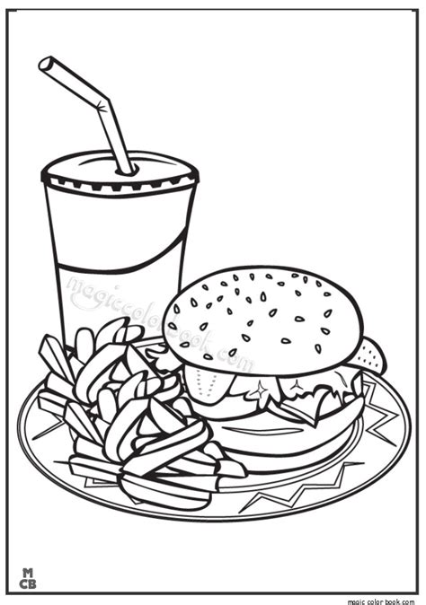 This page features the top 10 food coloring pages for kids on the internet. Food Coloring Pages For Kids at GetColorings.com | Free ...