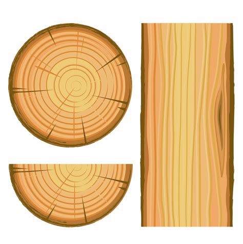 Wood Illustration Vector
