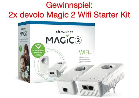Gewinnspiel Wir Verlosen 2x Devolo Magic 2 Wifi Starter Kit Powerline Mesh › Macerkopf