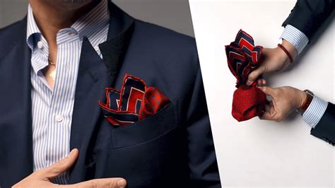 4 Classic Ways To Wear A Pocket Square Instructions Effortless