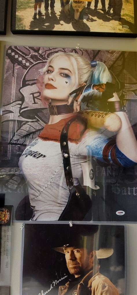 Margot Robbie Autograph 16x20 Photo Suicide Squad Harley Quinn Signed Psadna Ebay