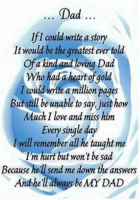 Daddy Dad Poems Dad Quotes Heaven Quotes