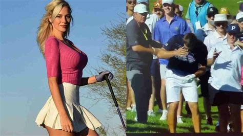 almost decapitated him paige spiranac lauds bryson dechambeau for being tough as nails