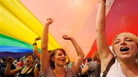 Thousands Of Gays And Lesbians March Through Polands Capital To Demand