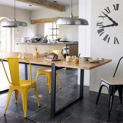 Table cuisine carrée avec tiroir en bois massif 100cm 100x100 cm, 1340,00 €. Table AM.PM. La Redoute