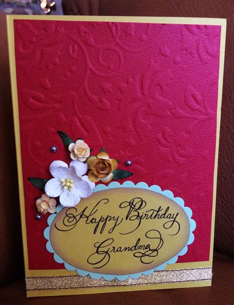 Gifts for 90 year old woman. 17 best images about Birthday card ideas for grandma on Pinterest | Personalized birthday cards ...