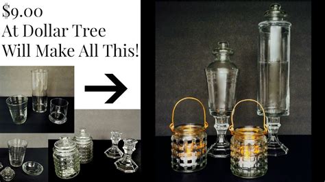 Dollar Tree 9 Diy 2 Apothecary Jars And 2 Lanterns Youtube