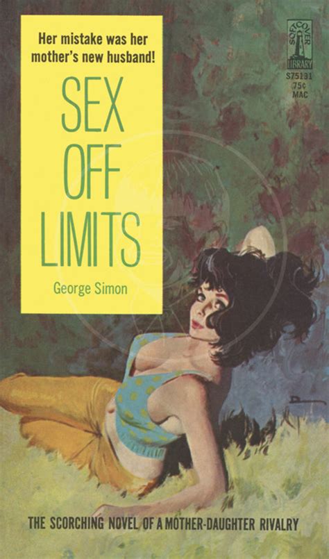 sex off limits 10x17 giclée canvas print of a vintage pulp etsy