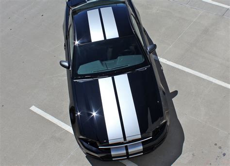 2013 2014 Ford Mustang Decals Racing Stripes Thunder Vinyl Graphics