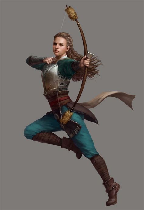 Artstation Archer Aleksandra Medvedenko Archer Characters