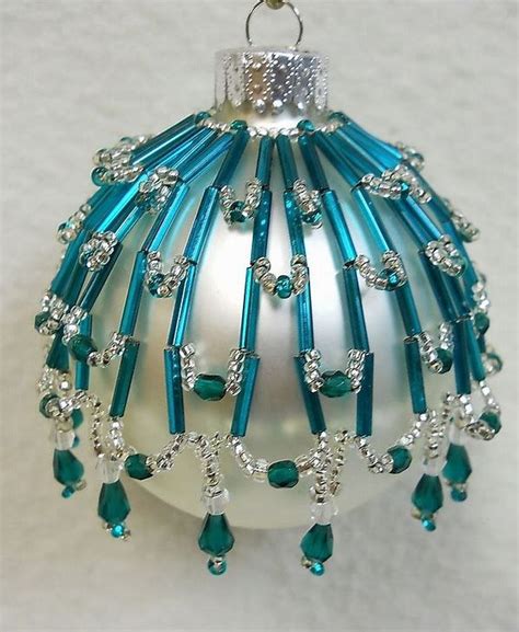 Free Beaded Ornament Cover Patterns 17 Beautiful Glass Ornaments To Add