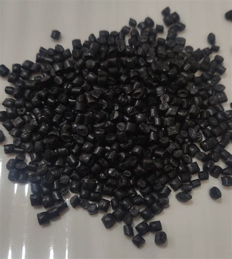 Black Reprocessed Pp Granules For Stationery Products Packaging Size