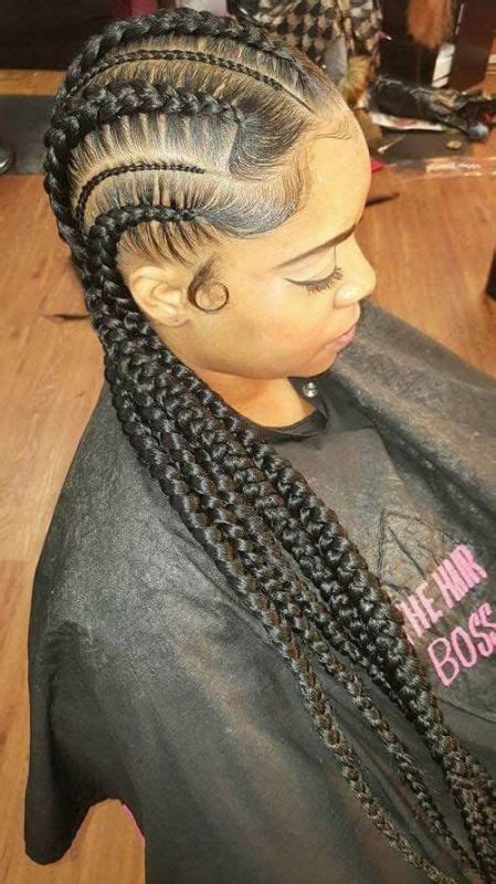 50 Best Black Braided Hairstyles For African Women 2017 Cruckers